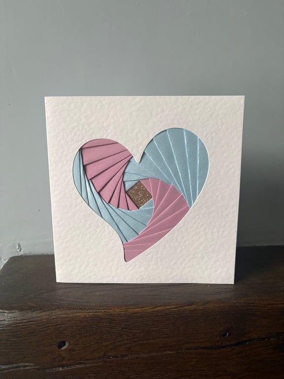 Iris handmade Valentine's Day cards