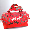 Bags, Box Shaped Make Up Bag , Zip and Handles, Multi Use, Sewing, Crochet
