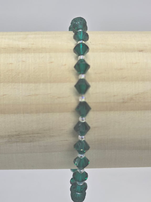 Preciosa Crystal Bracelet - Emerald