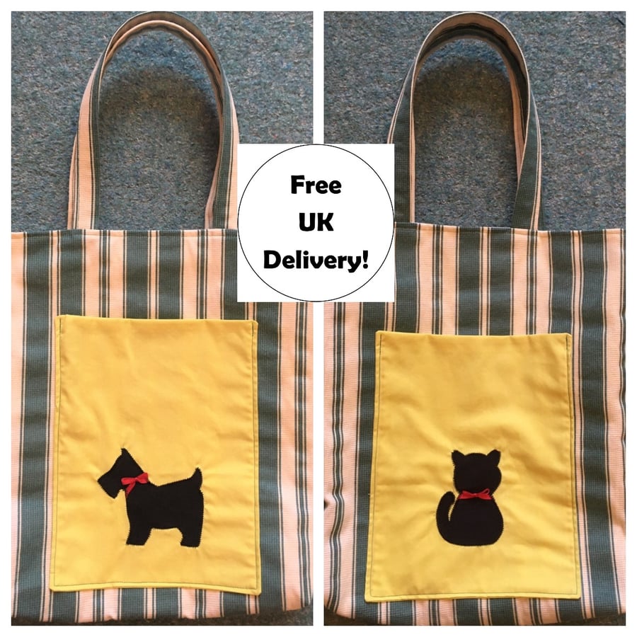 Dog or Cat Tote Bag