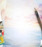 Letter Writing Paper - Sunset Over the Ocean - Image 4