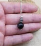 Minimalist Rainbow Obsidian pendant. Reiki jewellery - Image 3