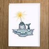 Narwhal Greeting Card
