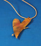 Copper Heart Bow and Arrow Pendant - Image 5