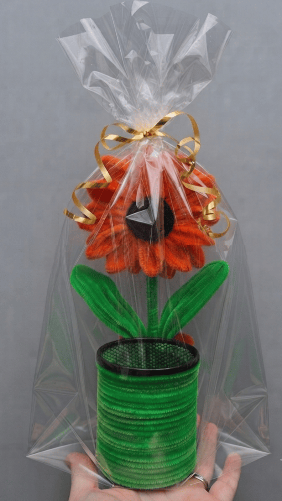 Image of Handmade Sunflower Pen Holder — Everlasting Desk Decor — Free UK Postage