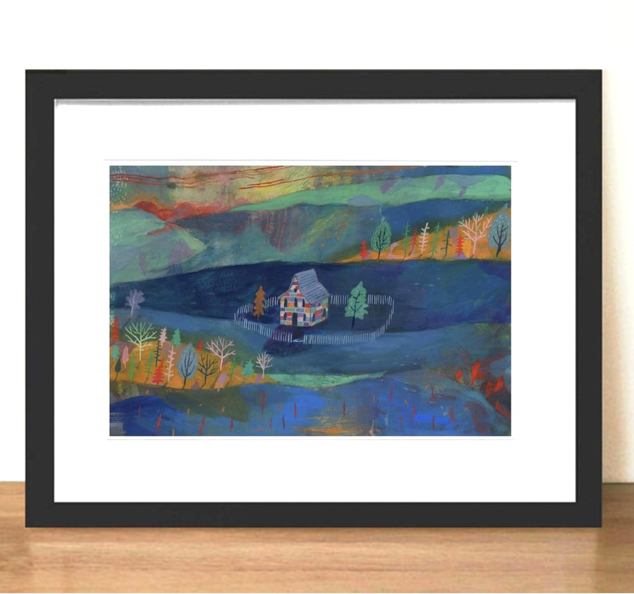 Limited edition Print - House in the hollow