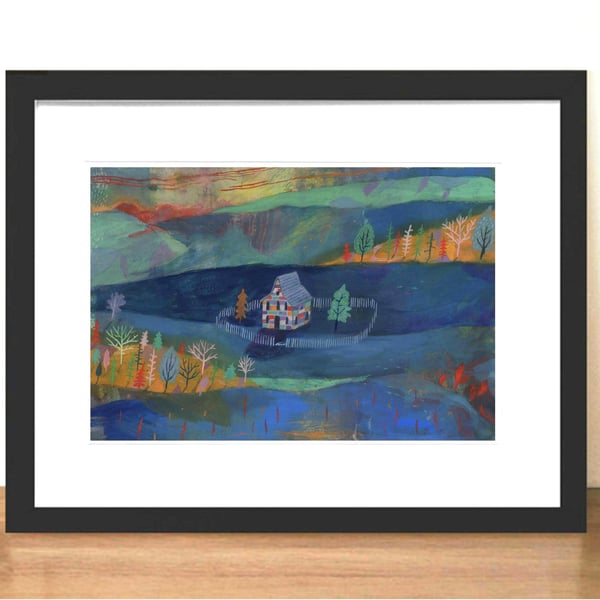 Limited edition Print - House in the hollow