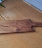 French Stick Breadboard Handmade from Reclaimed Oak - Image 6