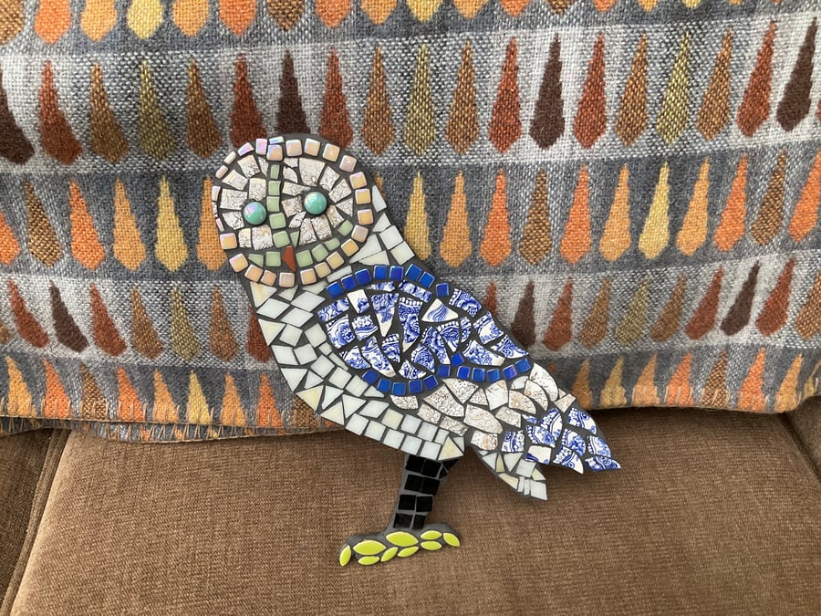 Owl mosaic