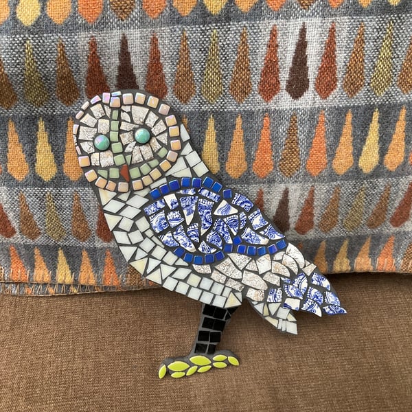 Owl mosaic