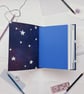 A5 Starry Sky Memory Journal, "Carpe Noctem"