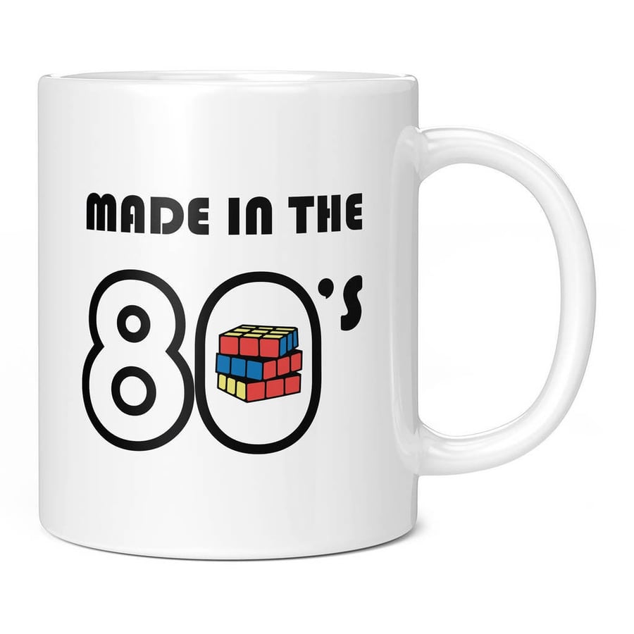 Made in the 80's Mug Novelty Eighties Cup Gift Present Idea Vintage Birthday Ann