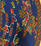 Handmade Jelly Roll Rug - African Print Fabric - Image 5