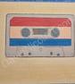 Cassette '86 Original Acrylic Painting Retro Mounted 6x4" DavidNicolArt - Image 3