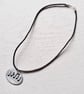 Oval Musical Notes Pendant - Image 4