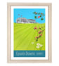 Epsom Downs, Surrey white frame - Image 1
