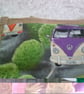 Camper Vans Small Jute Bag - Image 2