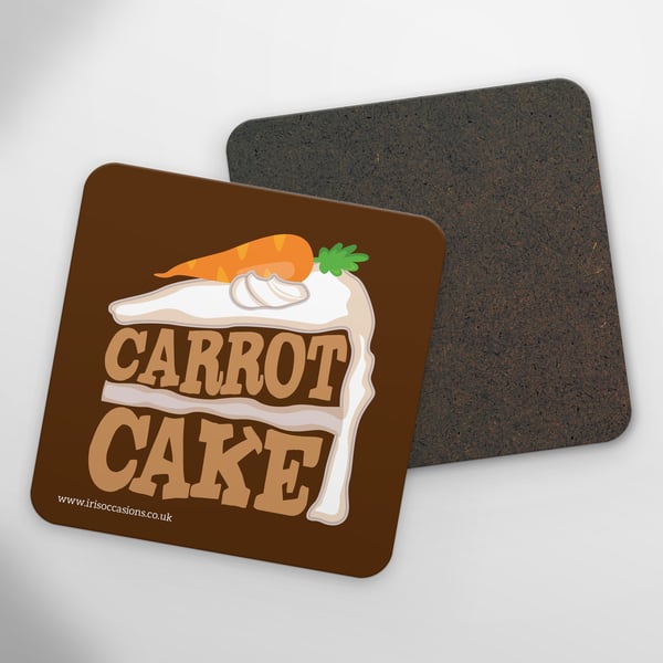 Carrot Cake Coaster