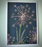 Allium Greetings Card 
