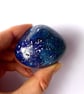 Painted Galaxy Stone - READY TO SHIP