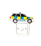 Police Car Light Switch surround kids bedroom decor