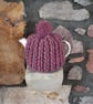 Tea Cosy, Cozy, Tea Pot Cover, Suki, For Life Compatible, Hand Knitted, Stump - Image 1