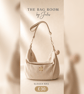 Cream Corduroy Slouch Bag
