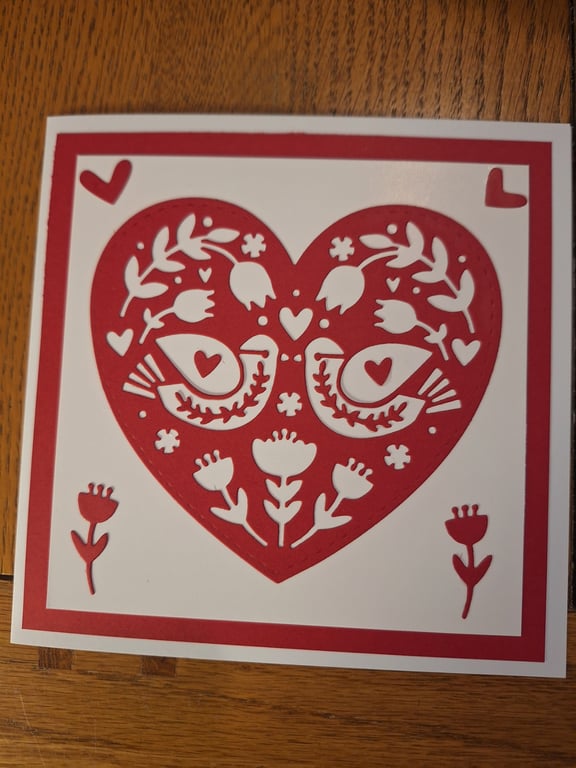 Handmade Valentine's Card