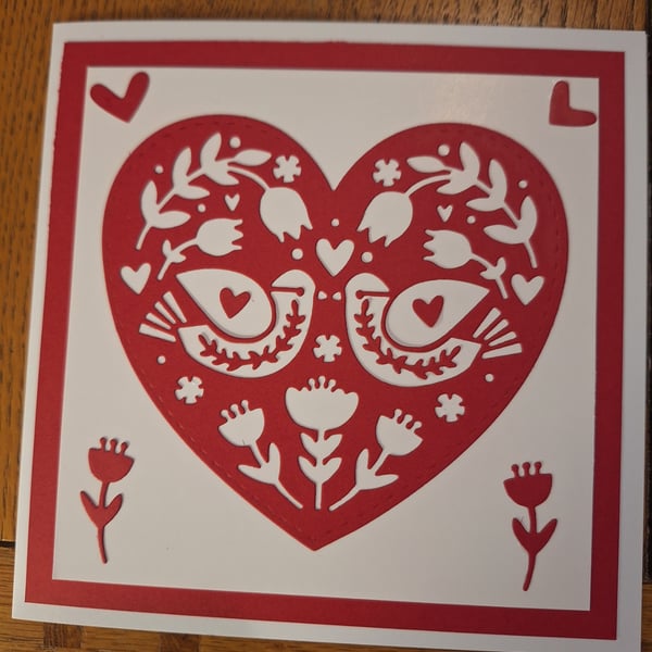 Handmade Valentine's Card