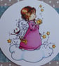 Angel Christmas Card - Happy Christmas - Image 9