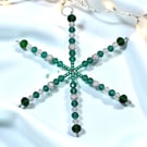 Snowflake Christmas Ornament- Tree Decoration 