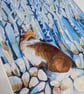 Fox Art Print - Fox painting print - Image 6