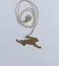 Bronze Leaping Hare Pendant  - Image 4