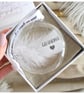 Grandma Memorial Round Feather Bauble, In Memory of Grandma, Round Glass Christm