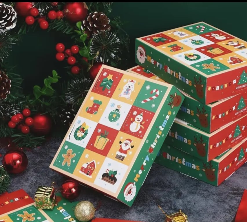 Handmade soya wax melt advent calenders