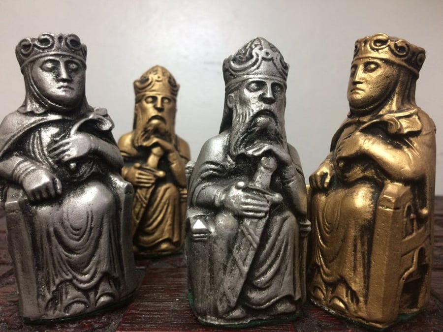 Medieval Gothic Chess Set (Chess Pieces Only)