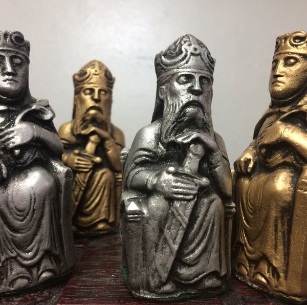 Medieval Gothic Chess Set (Chess Pieces Only)