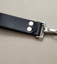 Leather Keyring Tactical Belt Dangler Spring Clip Hook Riveted - Image 4