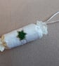 Handbeaded silk hanging decoration crackers for weddings or Christmas - Image 4