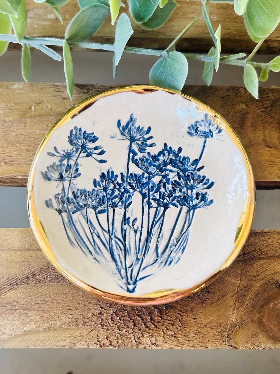 Botanical Trinket Dish 