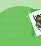 Green Beetle Illustrated Blank Greeting Card - Image 3