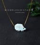 Opal Hedgehog Necklace With 925 Sterling Silver Chain - Image 5