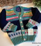 Colourful Boy's Hand Knitted Cosy Warm Cardigan  1-2 Years size - Image 6