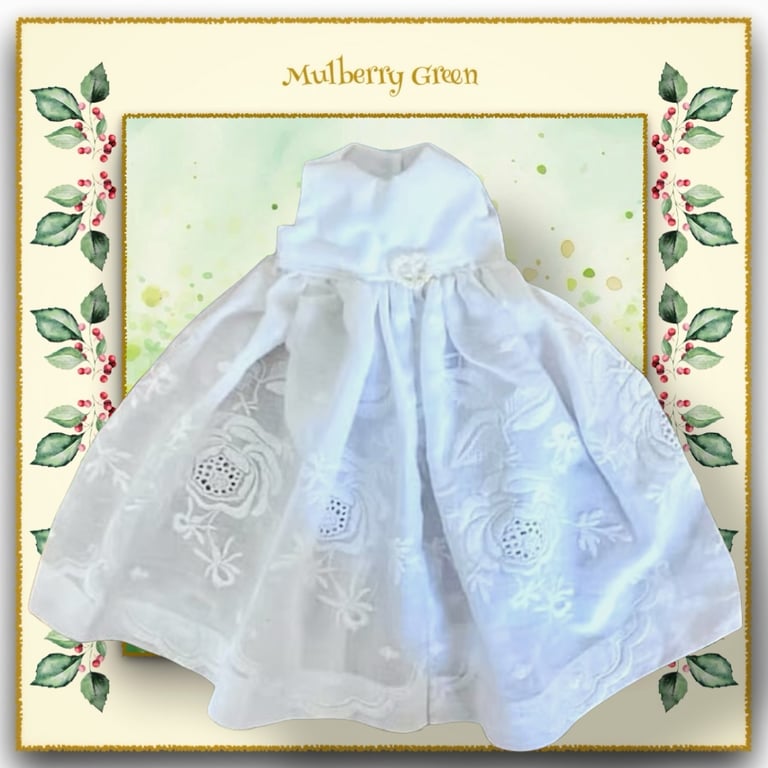 Embroidered Muslin Nightdress