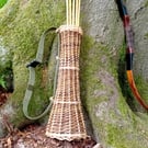 Wicker arrow quiver