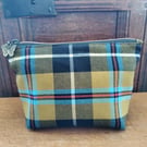 Cornish Tartan wool bag