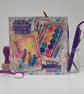 Birthday Card – Art Supplies Theme – Watercolour & Creative Illustration