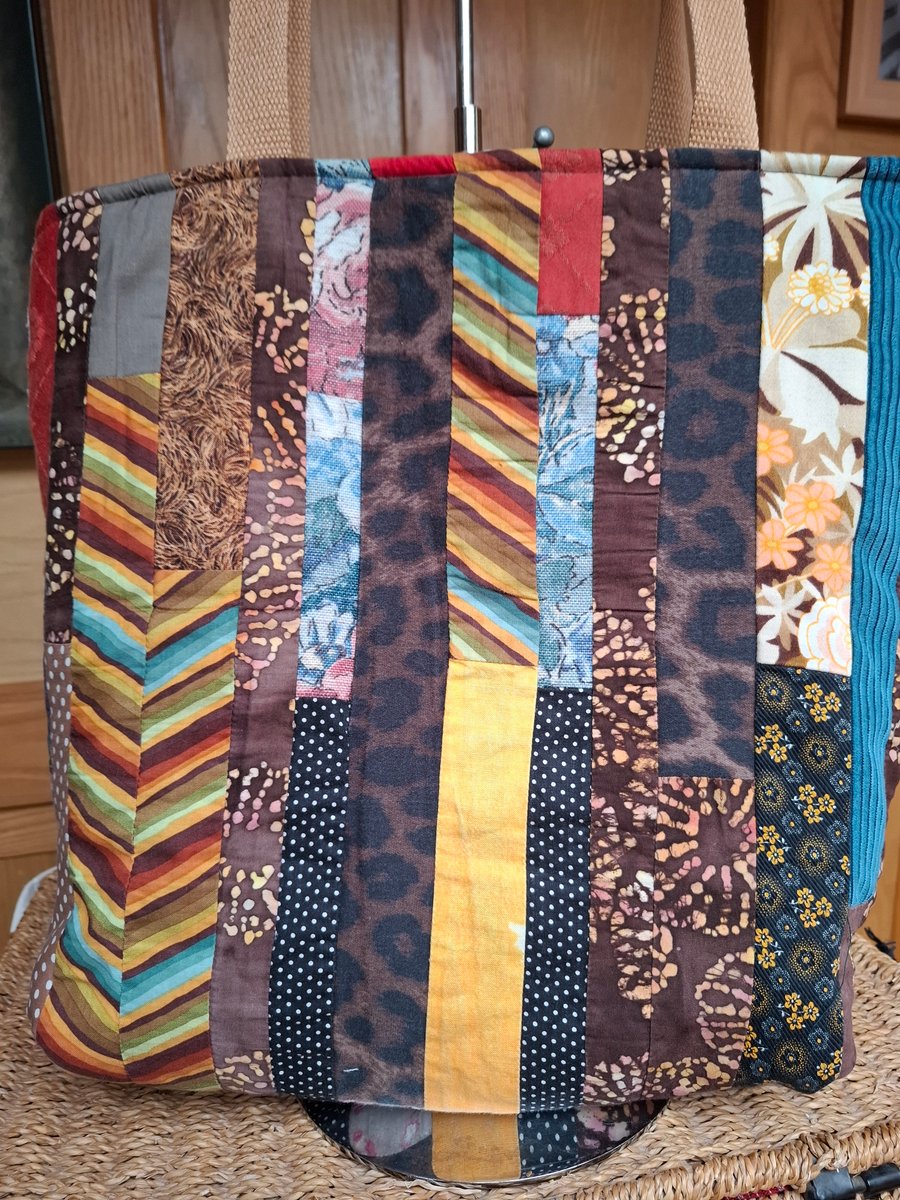 Patchwork tote