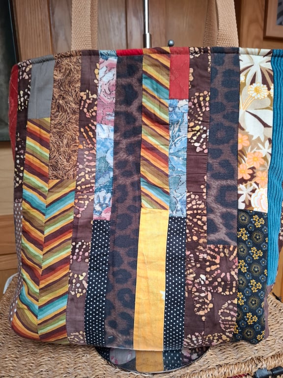 Patchwork tote