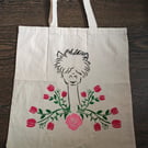 Hand painted tote bags 